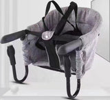 Hook-On Baby High Chair – Foldable Travel Feeding Seat for Tables