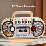 Wooden Busy Board with LED Lights & Switches