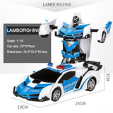 RC Car Transformation Robots Sports Vehicle Model  Robots Toys Cool Deformation Car Kids Toys  Gifts For Boys