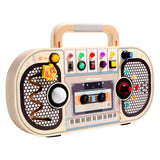 Wooden Busy Board with LED Lights & Switches