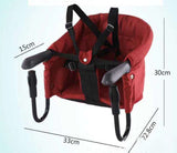 Hook-On Baby High Chair – Foldable Travel Feeding Seat for Tables